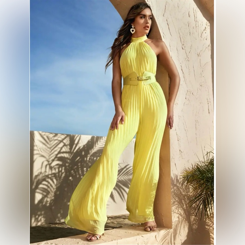 Marciano by Guess Lindy Pleated Jumpsuit, Sz. XS